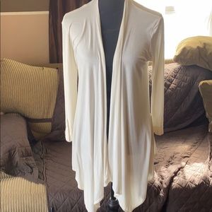 Off White shark hem cardigan.